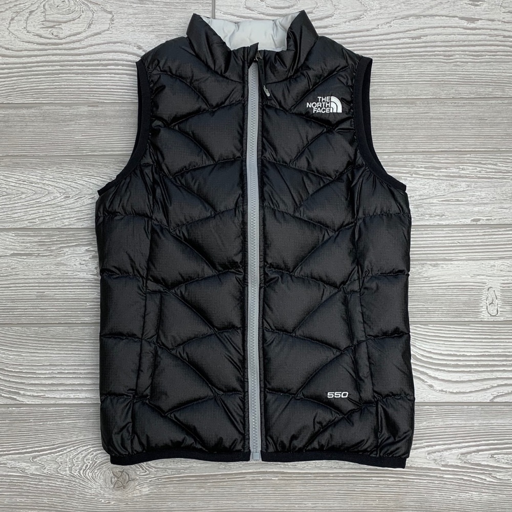 NWOT North Face Reversible Girls Vest Medium